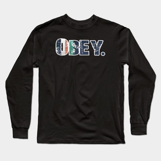 obey Long Sleeve T-Shirt by mohamed705